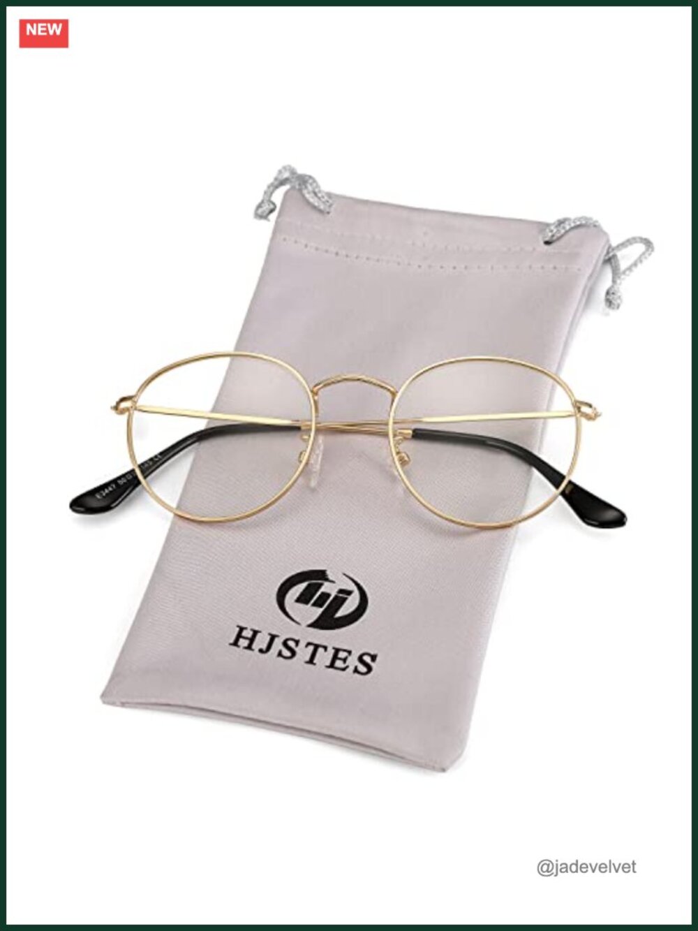 Round Blue Light Glasses Retro Clear Lens Metal Frame Eyeglasses